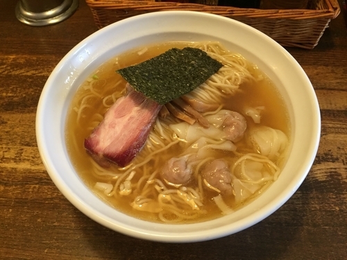 「塩ワンタンメン（大盛り）」@荏原町しなてつの写真