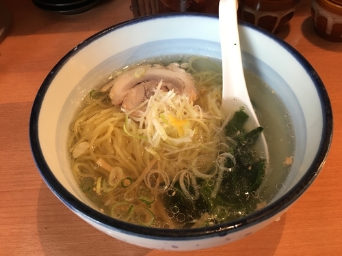 「俺流塩ラーメン」@俺流塩らーめん 渋谷本店の写真