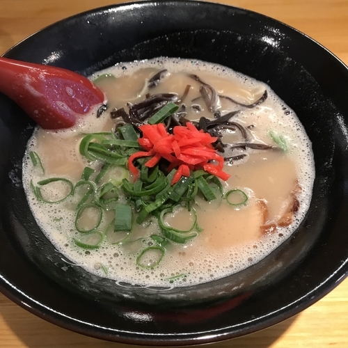 「らーめん（￥700）」@とんこつ らい斗の写真