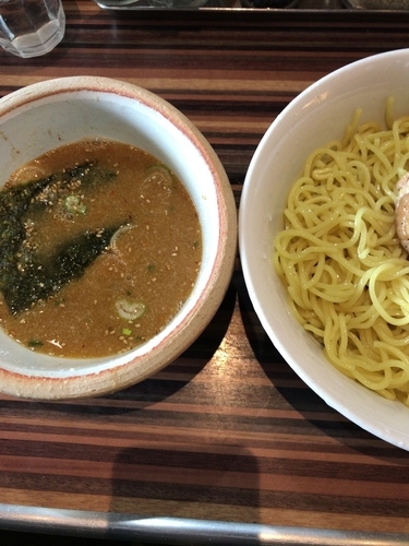 「辛つけめん中（870円）」@狼煙屋の写真