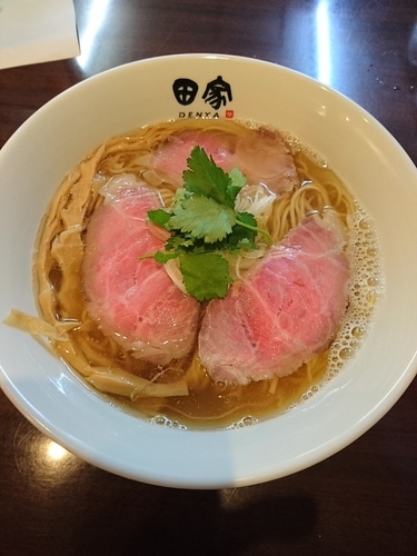 「煮干塩そば 750円」@中華そば田家 ふくふくの写真