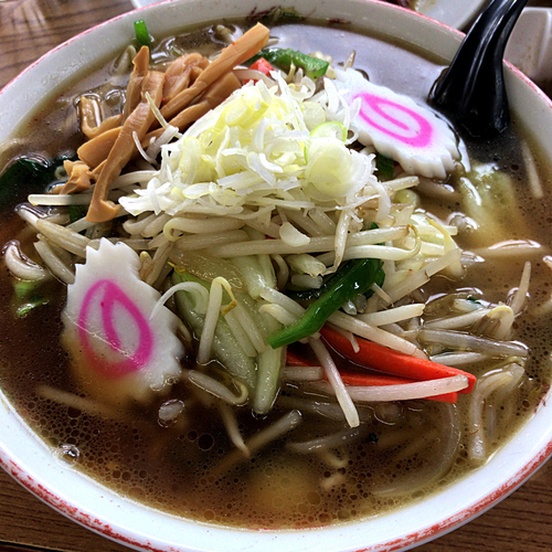 「もやしそば　600円」@双葉食堂の写真