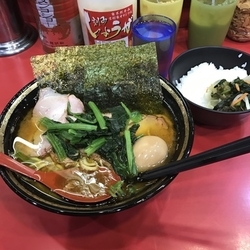 チャーシューメン中 味玉 麺固め油多め
