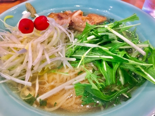 「☆梅しそラーメン☆」@横浜家系ラーメン まくり家 川崎店の写真