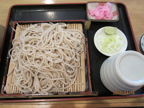 「せいろそば500円」@手打そば ふるさとの写真