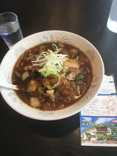 「アリランラーメン（900¥）」@八平の食堂の写真