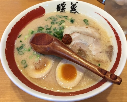 「半熟煮卵ラーメン（￥850）」@ラーメン暖暮 海老名店の写真