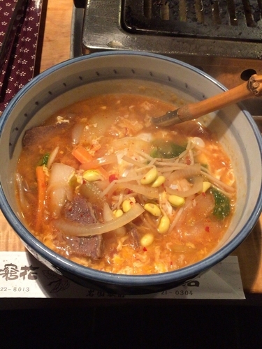 「温麺（小）」@焼肉とお食事 無窮花の写真