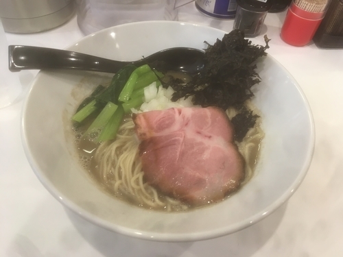 「特濃煮干しそば ¥850」@海老・特濃煮干そば まるはの写真