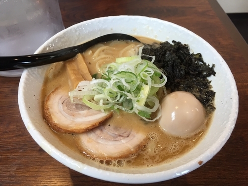 「濃厚煮干しそば大盛り」@中華そば 響の写真