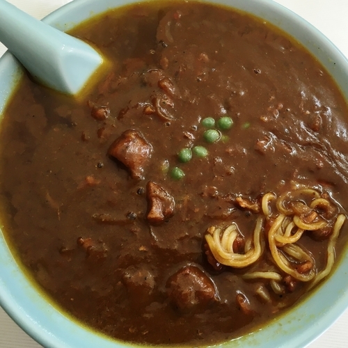 「カレーらーめん」@まこと食堂の写真