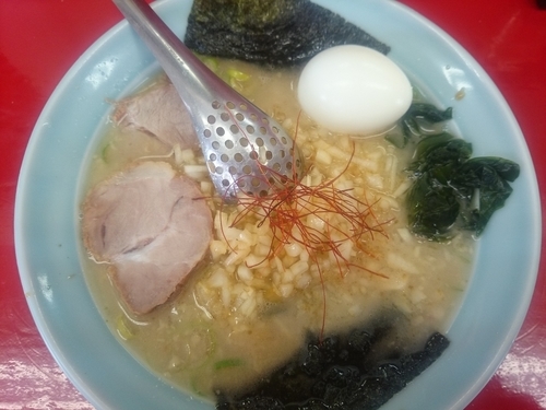 「玉ネギラーメン ￥500」@ラーメンショップ YAMANAKAの写真