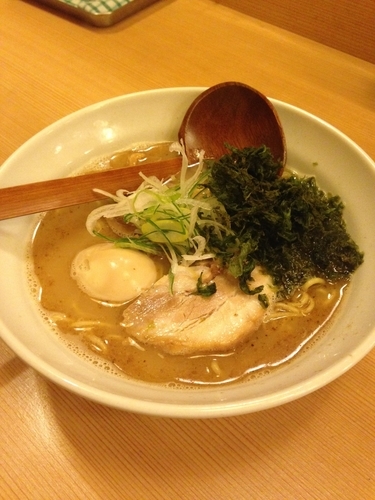 「磯玉らーめん」@麺処 福吉 極の写真