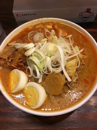 「ファイヤー五目タンメン」@旨辛タンメン ファイヤーマウンテンの写真