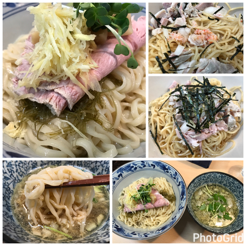 「【限定】ジャンキー煮干つけ麺 850円 カニ和え玉250円」@㐂九八 ～garage～の写真
