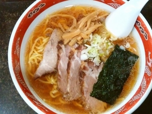 「チャーシューメン」@中華そば マルナカの写真