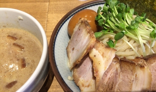 「特製つけ麺（煮干)」@鼈の写真