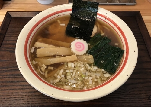 「ラーメン（小）」@人形町 兎屋の写真