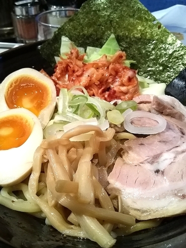 「辛味油そば」@麺や 越の写真