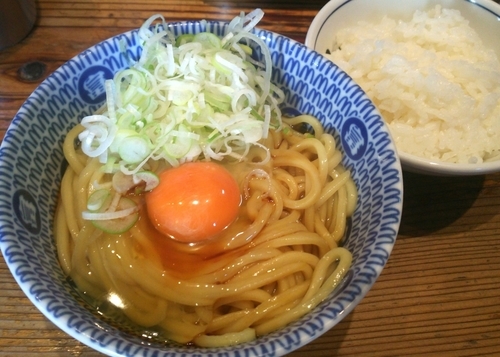 「【朝限定】かまたま（追い飯付き）　500円」@松戸中華そば 富田食堂の写真