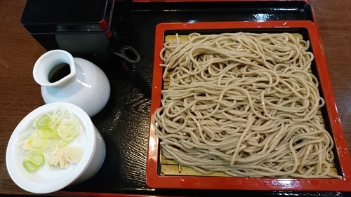 「もり　５５０円」@蕎麦紀行の写真