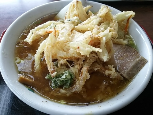 「天ぷらラーメン　（大盛り）」@第2まんぷく食堂の写真