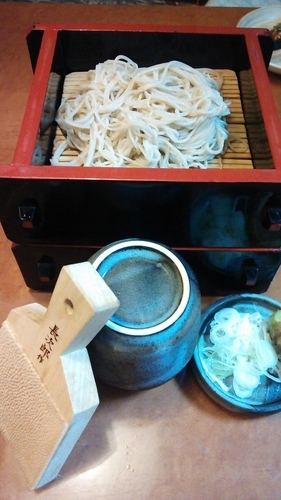 「せいろ蕎麦＜二段＞780円」@手打ちうどんそば あじめん 北浦和店の写真
