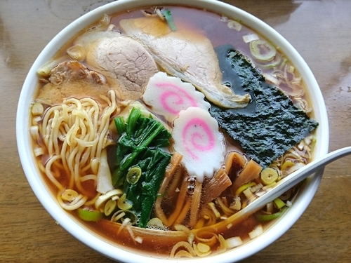 「ワンタンメン」@栄楽の写真