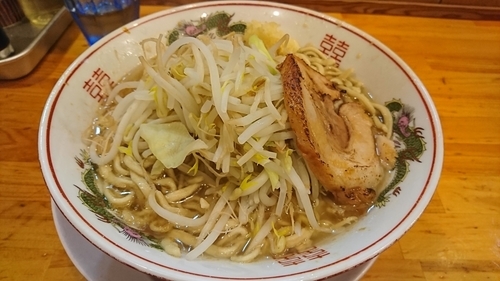 「らーめん(野菜少なめ、ニンニク)」@らーめん いち大の写真