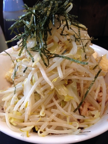 「混ぜそば　明太バター味」@バードメンの写真