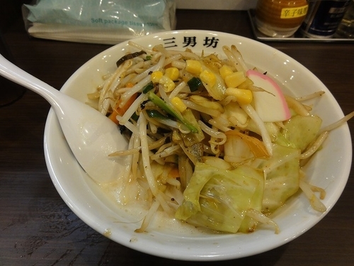 「タンメン　プレオープン無料」@濃厚タンメン 三男坊の写真