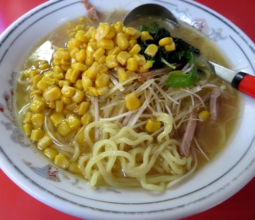 「ネギラーメン(700円）」@ラーメンショップ マンザイ 浦舟町店の写真