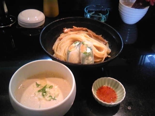 「（限定）冷しホワイトつけ　生春巻 ver.」@七福軒の写真