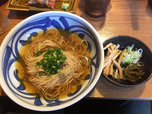 「【限定】冷たい春よ恋のお浸し¥600+ぶり丼¥380」@寿製麺よしかわ 川越店の写真