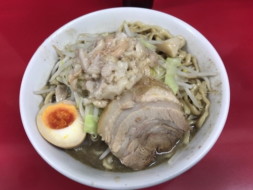 「塩びんにぼ(アブラ)850円」@びんびん豚の写真