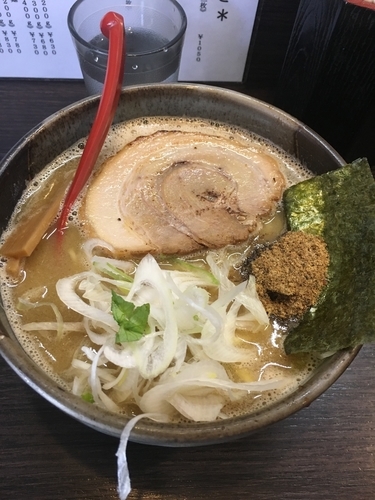 「らぁめん730円+大盛無料」@つけめん 眞司 其のニの写真