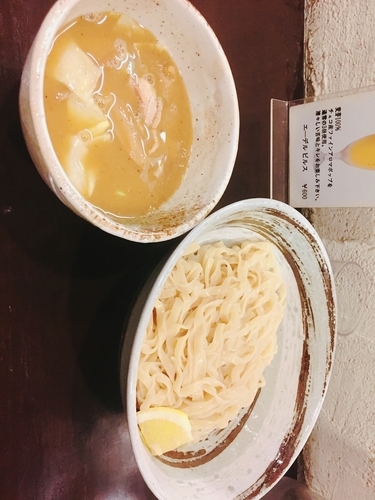 「塩つけ麺」@づゅる麺 池田の写真