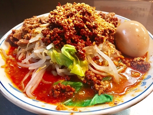 「☆ピーナッツ担々麺☆」@らーめん大 蒲田店の写真