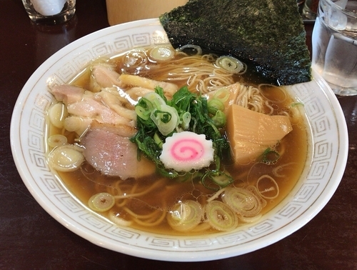 「鶏中華そば(750円)」@らーめん 五ノ神精肉店 煮干し編の写真