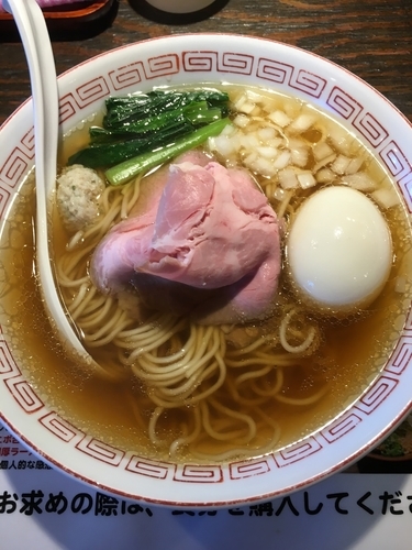 「味玉煮干しラーメン (あっさり)」@らぁめん小池の写真
