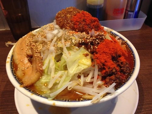 「ガジ辛みそ(300g、4辛)」@ラーメン ガジロー 各務原店の写真