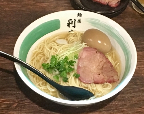 「さばそば【限定】」@自家製麺 麺屋 利八の写真