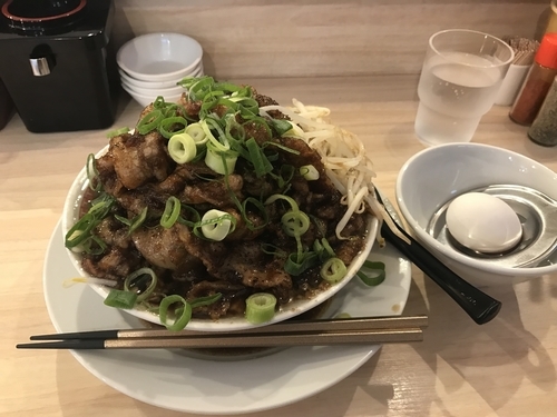 「肉汁麺レベルMAX」@肉汁麺ススム 秋葉原本店の写真