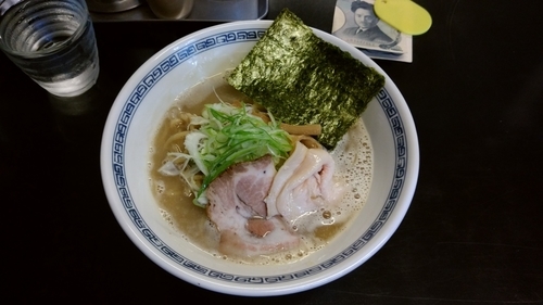 「塩中華そば（750円）」@中華そば つけそば こばやしの写真