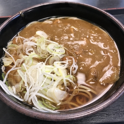「かけ（￥320）＋カレールー（クーポン）」@ゆで太郎 平和島店の写真