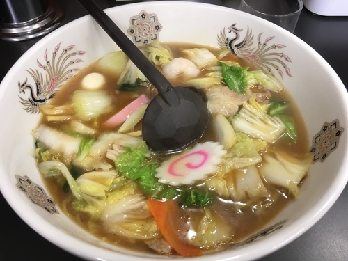 「広東麺 大盛」@光楽の写真