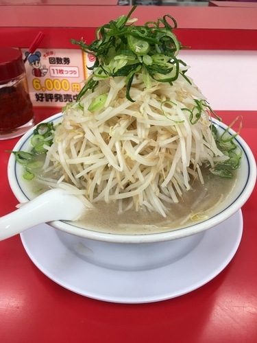 「大盛 野菜多め」@ラーメン福 黄金店の写真