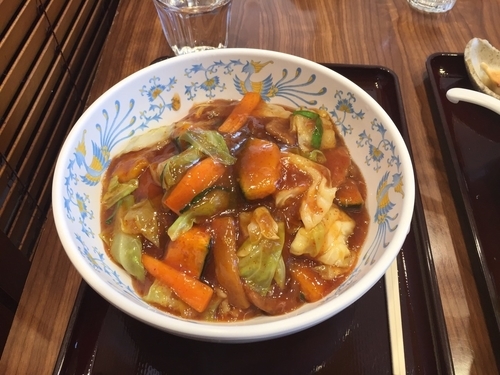 「スタミナ冷し 大盛り」@我流食堂 シーサイドひたちなか店の写真