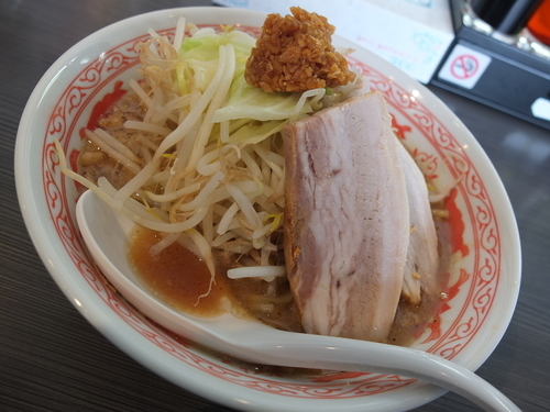 「野菜にんにくらーめん(250g・濃厚)」@麺屋 にし田の写真
