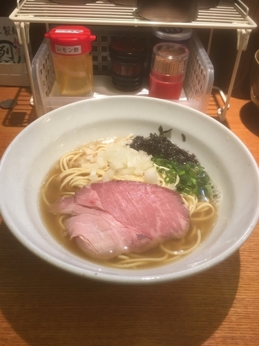 「塩煮干そば＋ニボ玉＋温玉」@麺屋 烈の写真